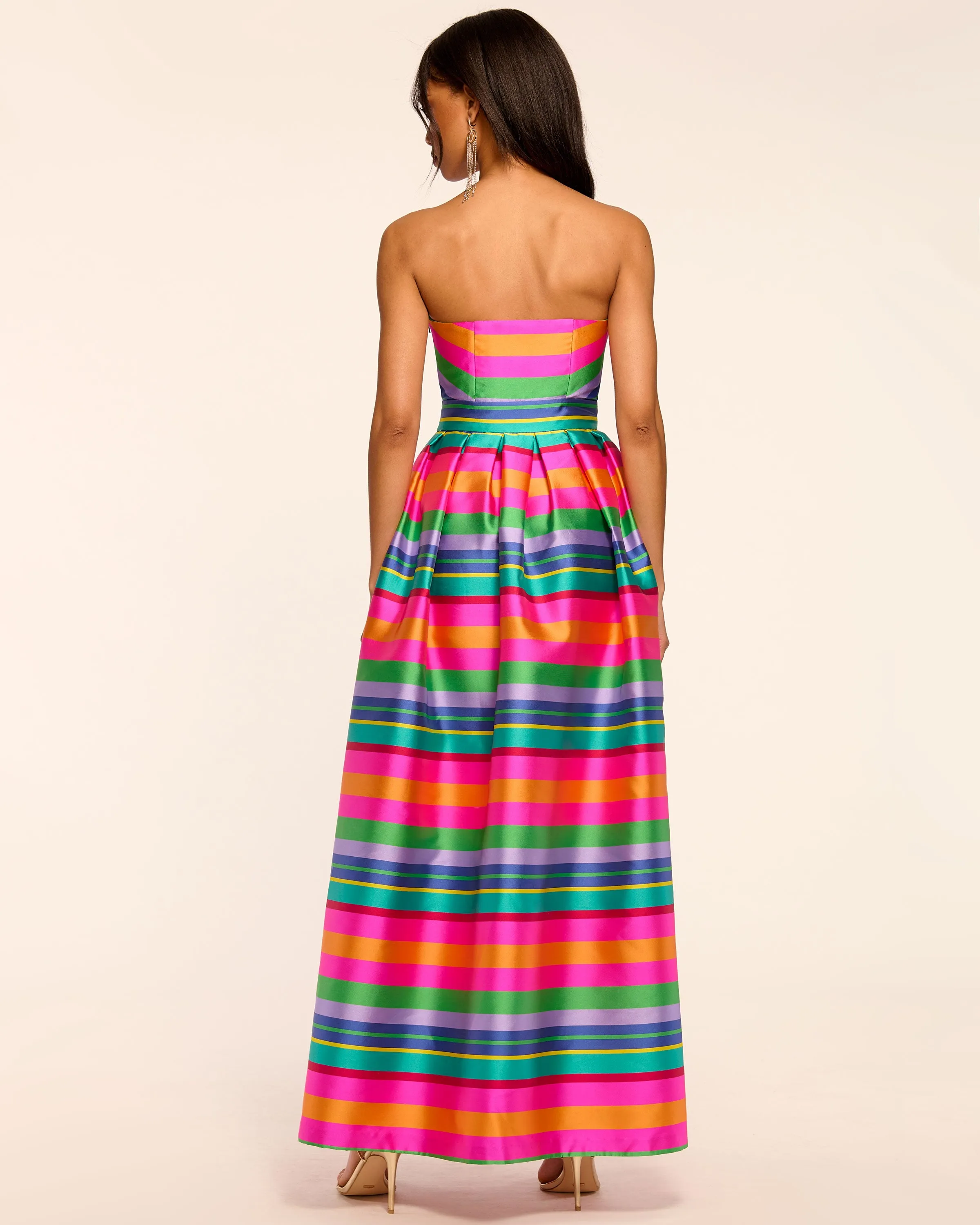 Micah Strapless Gown