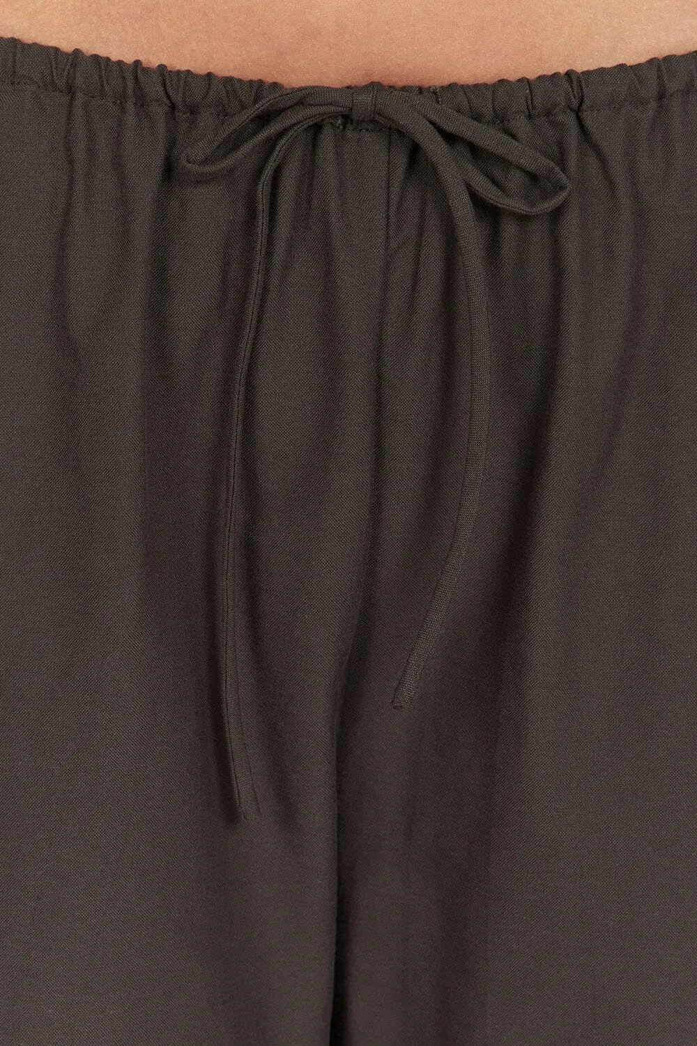 MINNIE BITTER CHOC COTTON PANT