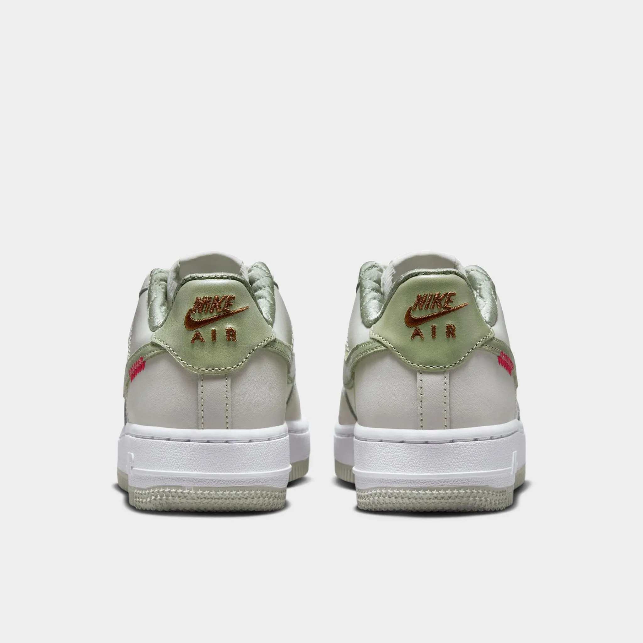 Nike Air Force 1 LV8 GS Sail / Olive Aura - White