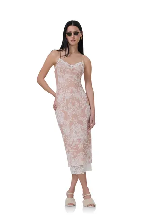 Nissa Dress - Almond Lace