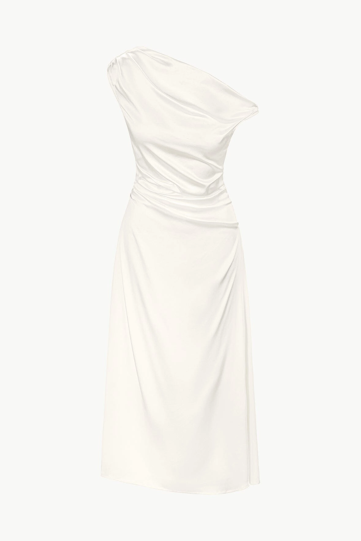 PHARE SILK DRESS | IVORY