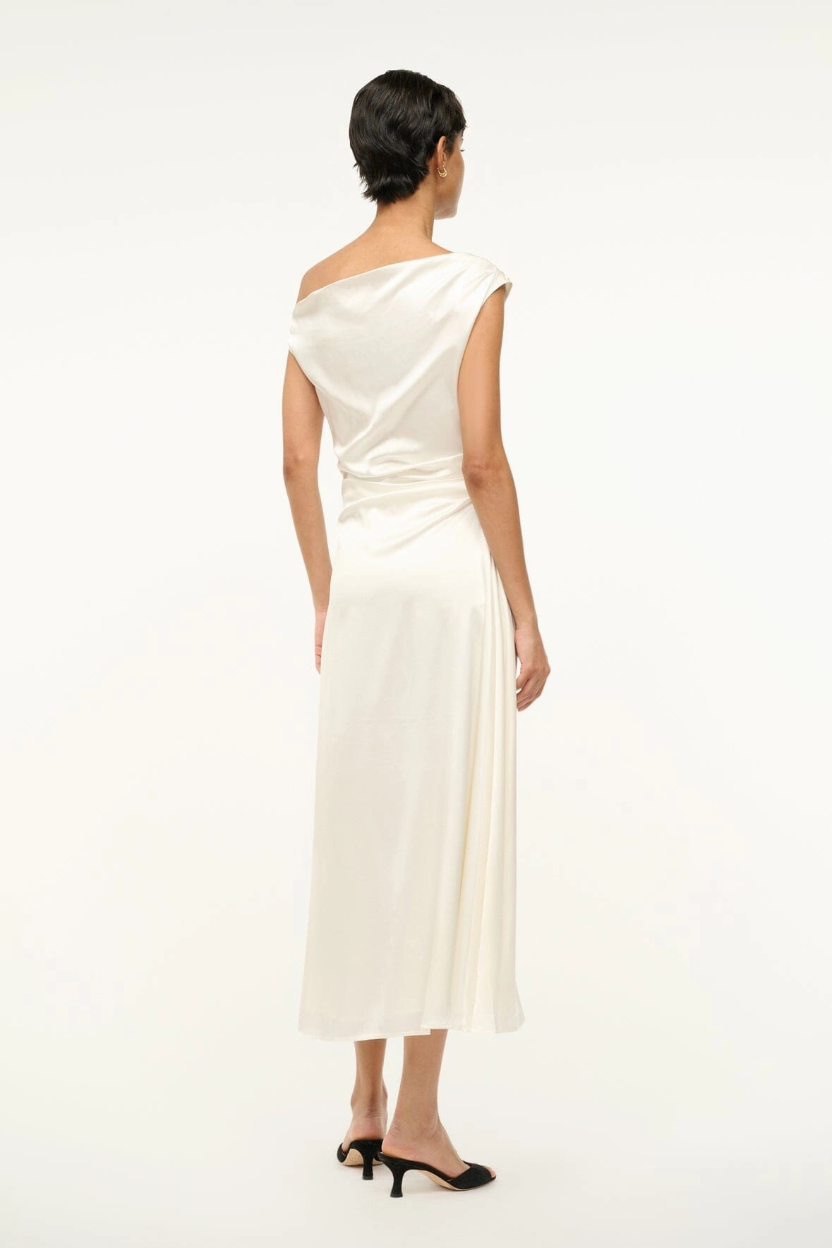 PHARE SILK DRESS | IVORY