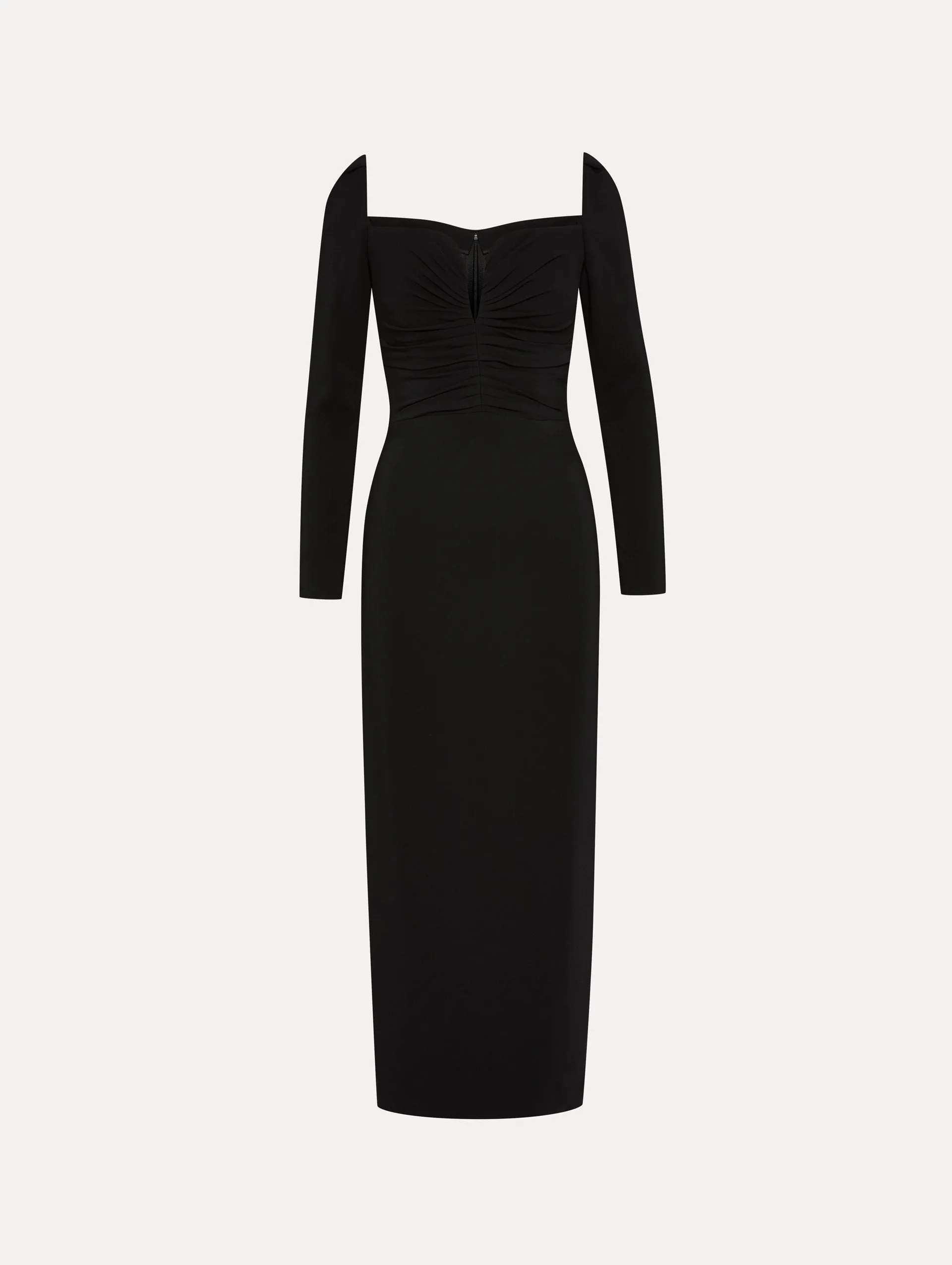 Plunging Sweetheart Cocktail Dress