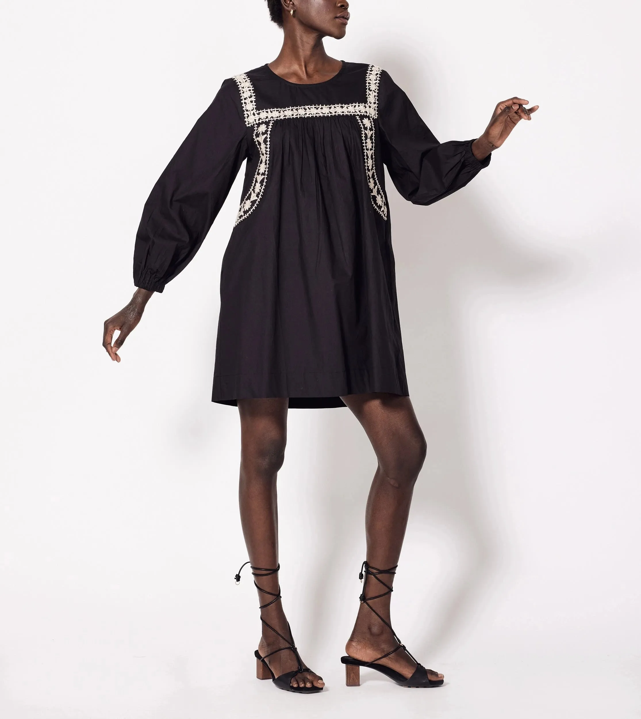 Priscilla Mini Dress | Black