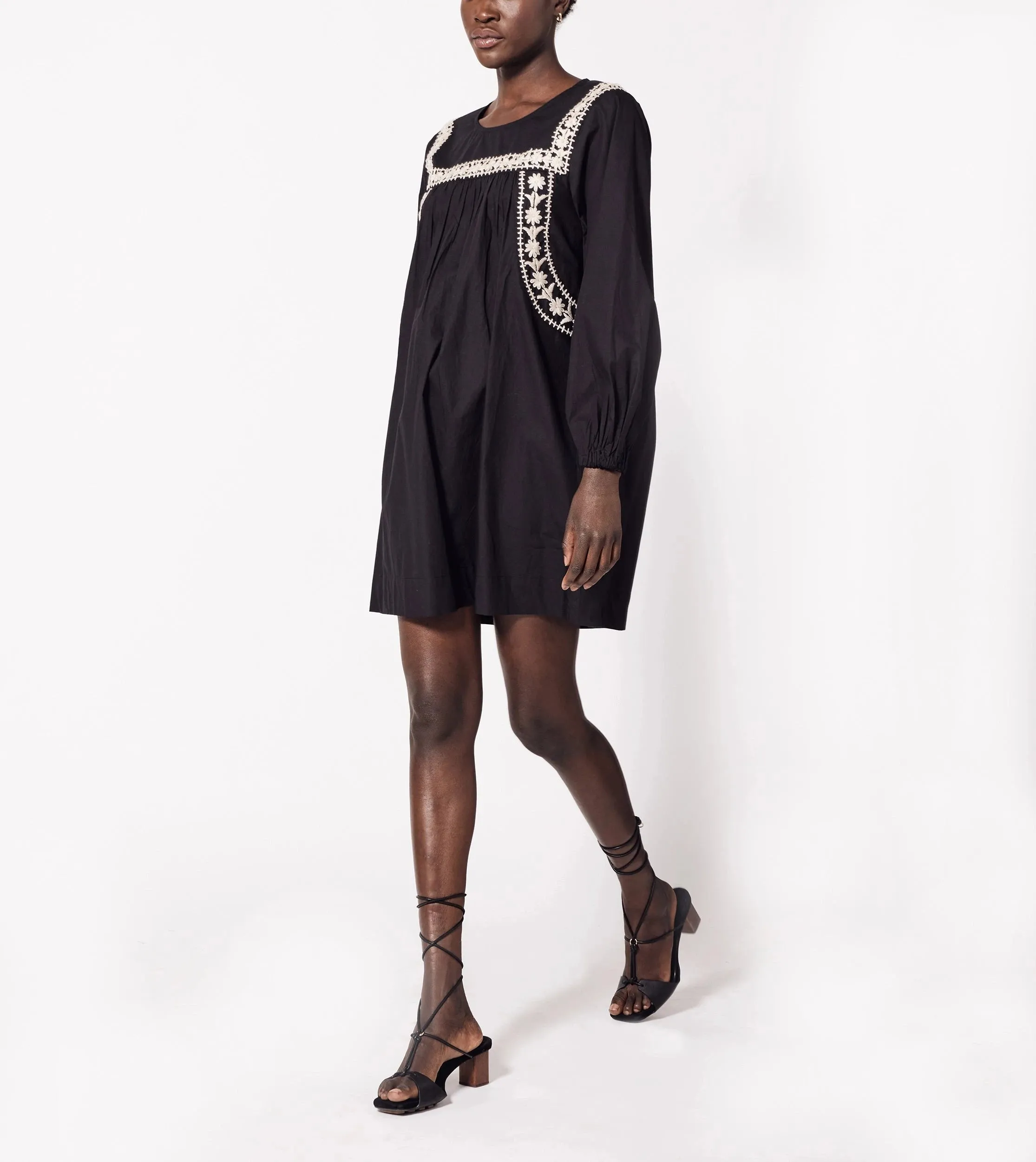 Priscilla Mini Dress | Black