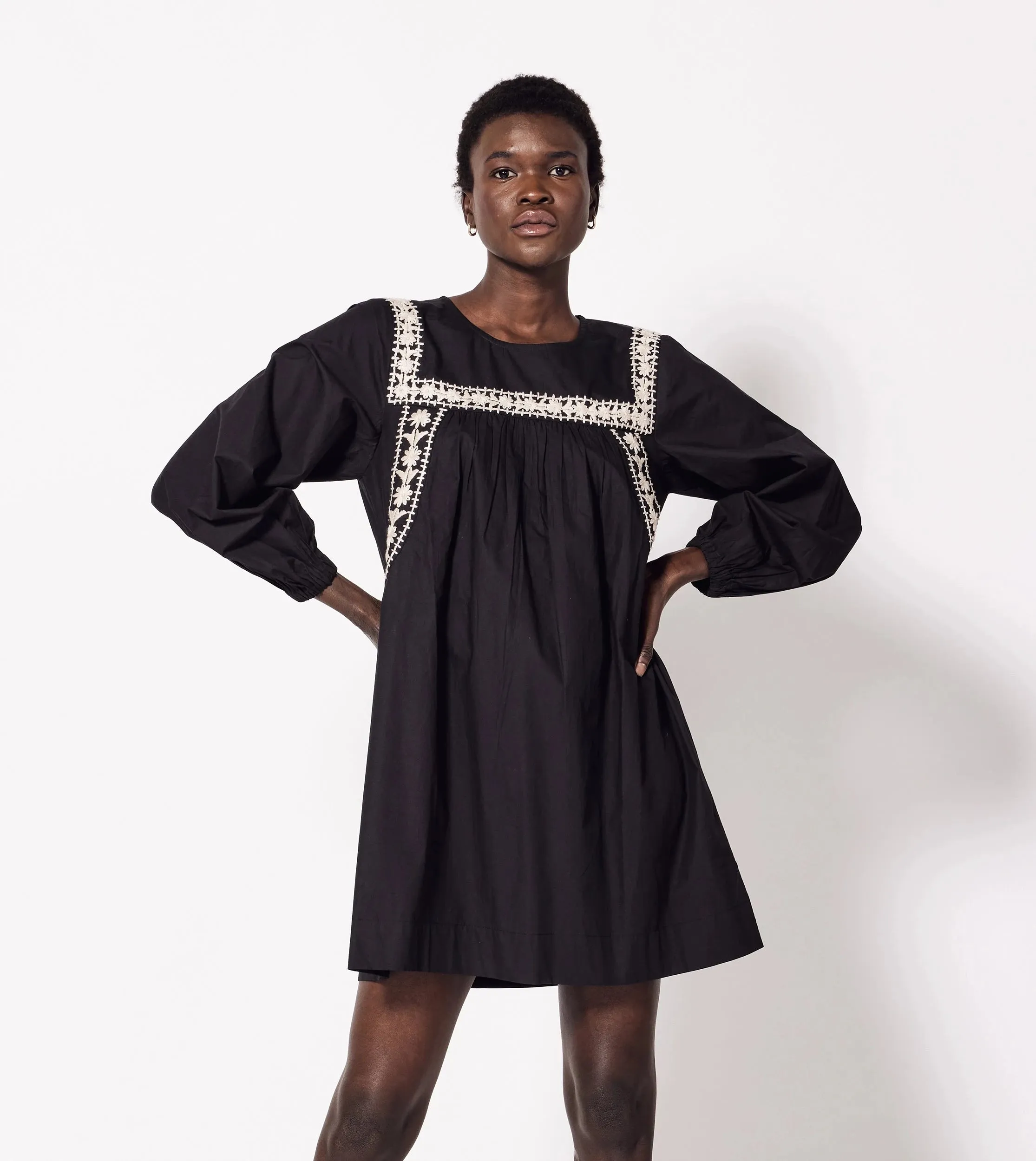 Priscilla Mini Dress | Black