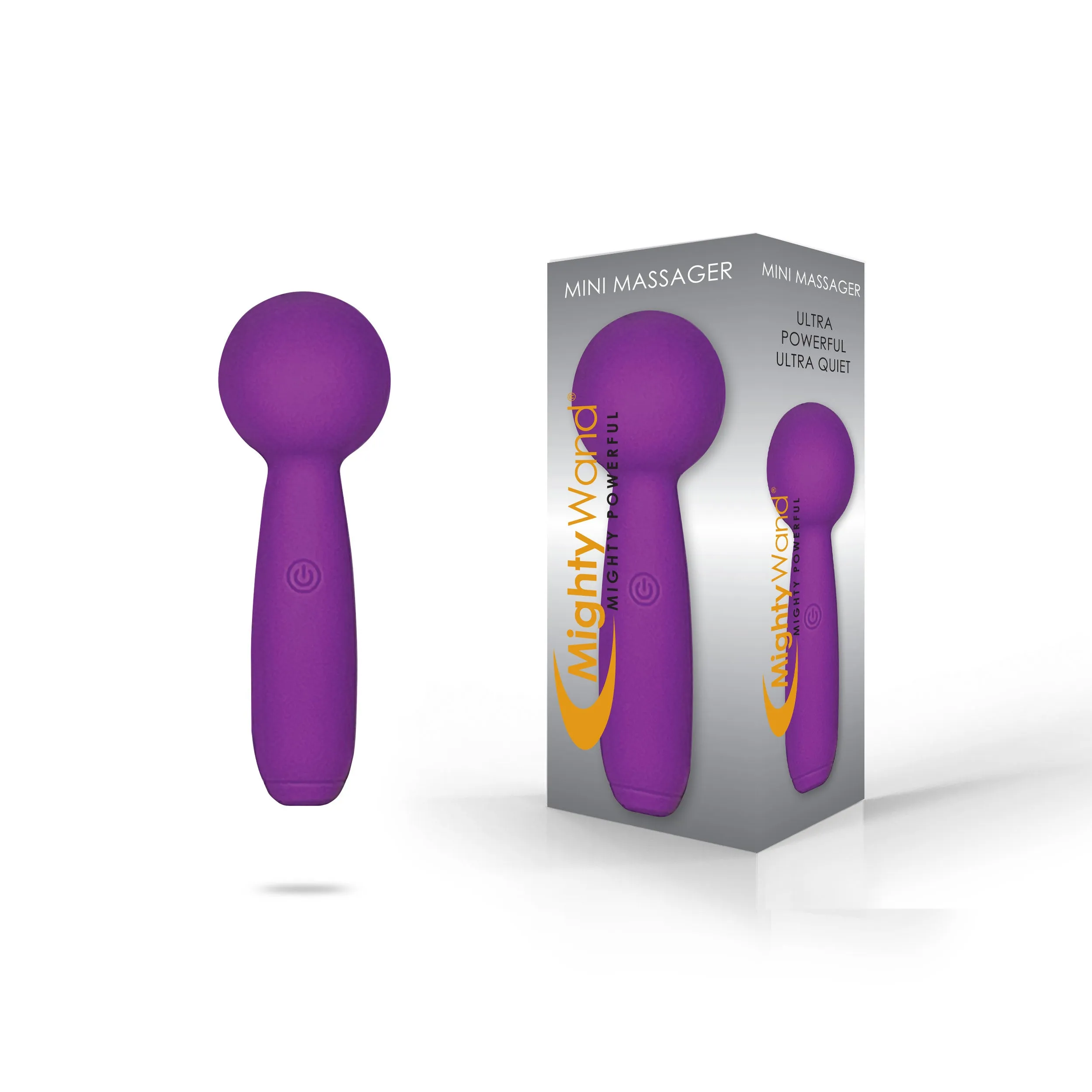 Purple Mighty Wand Mini Massager