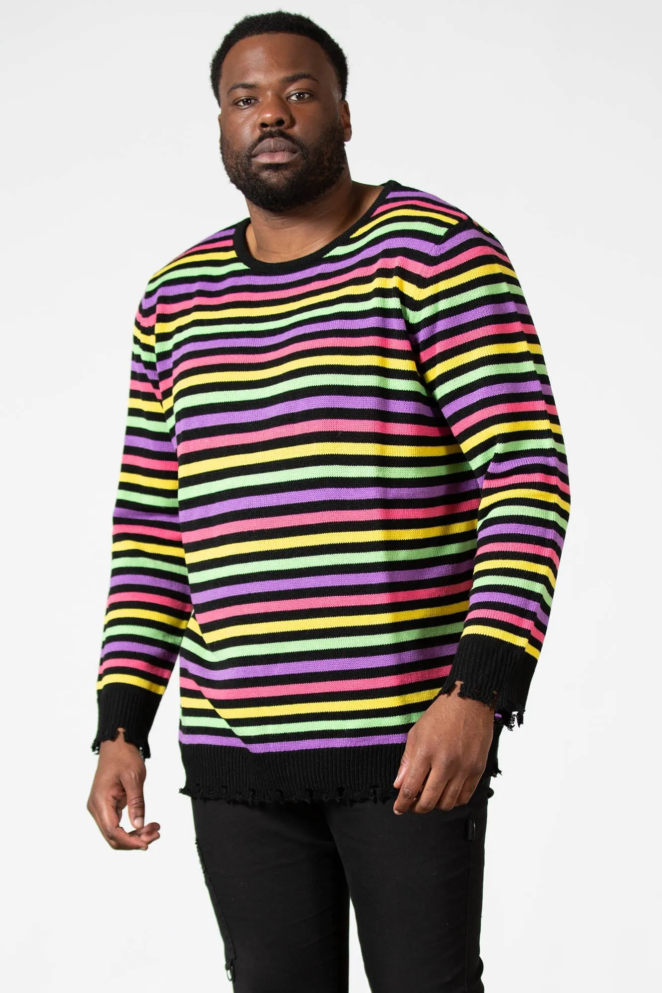 Rainbow Warrior Knit Sweater