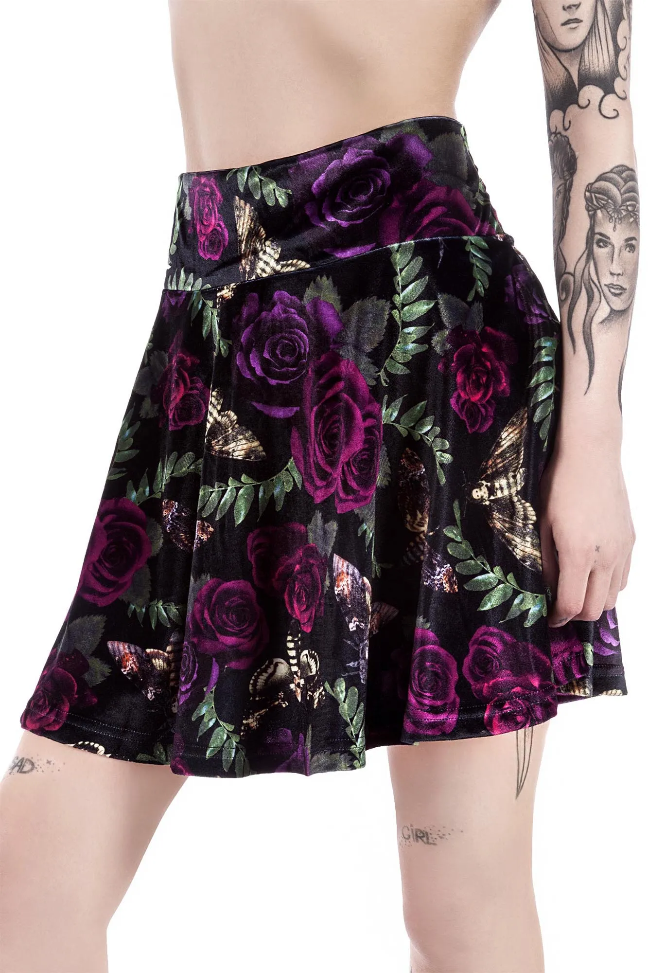 Sabrina Nightlife Skater Skirt [B] - Resurrect