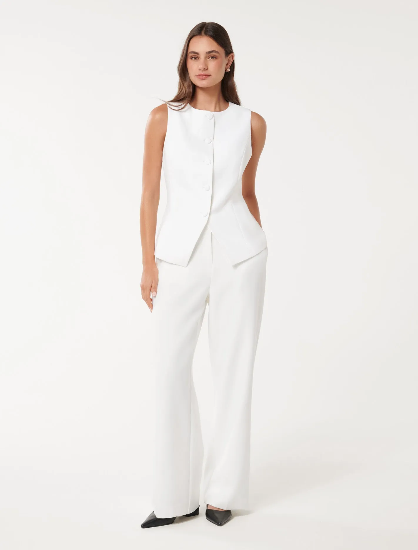 Toni High Neck Waistcoat