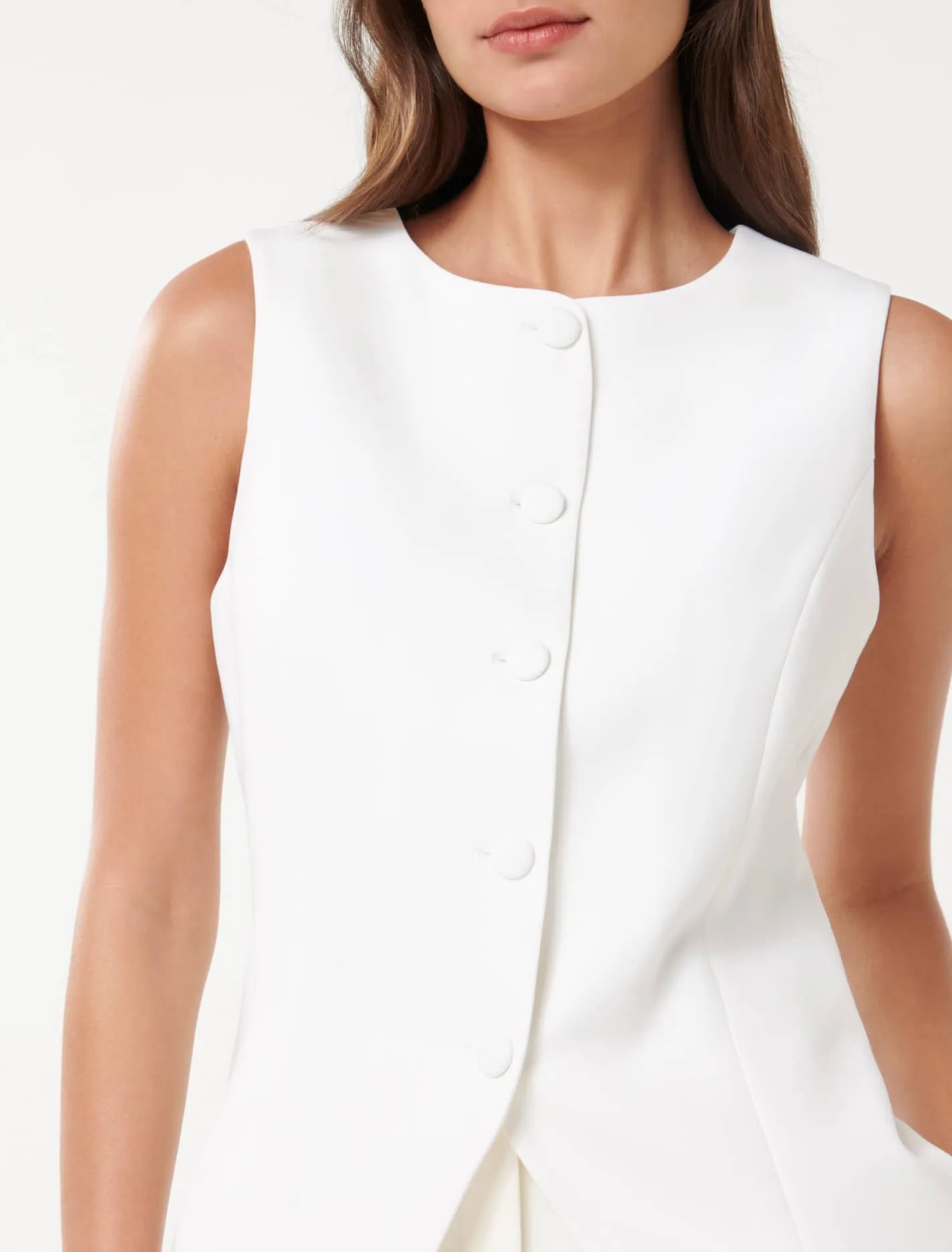 Toni High Neck Waistcoat