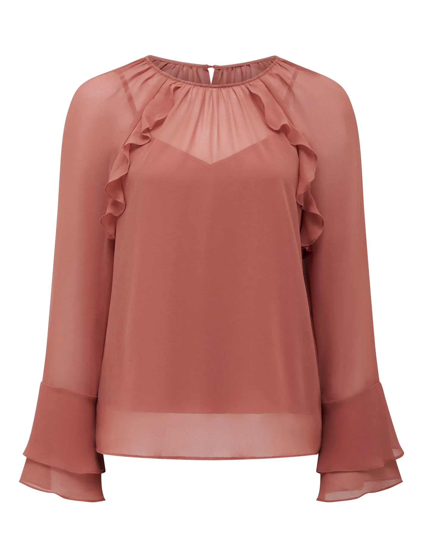 Tori Ruffle Blouse