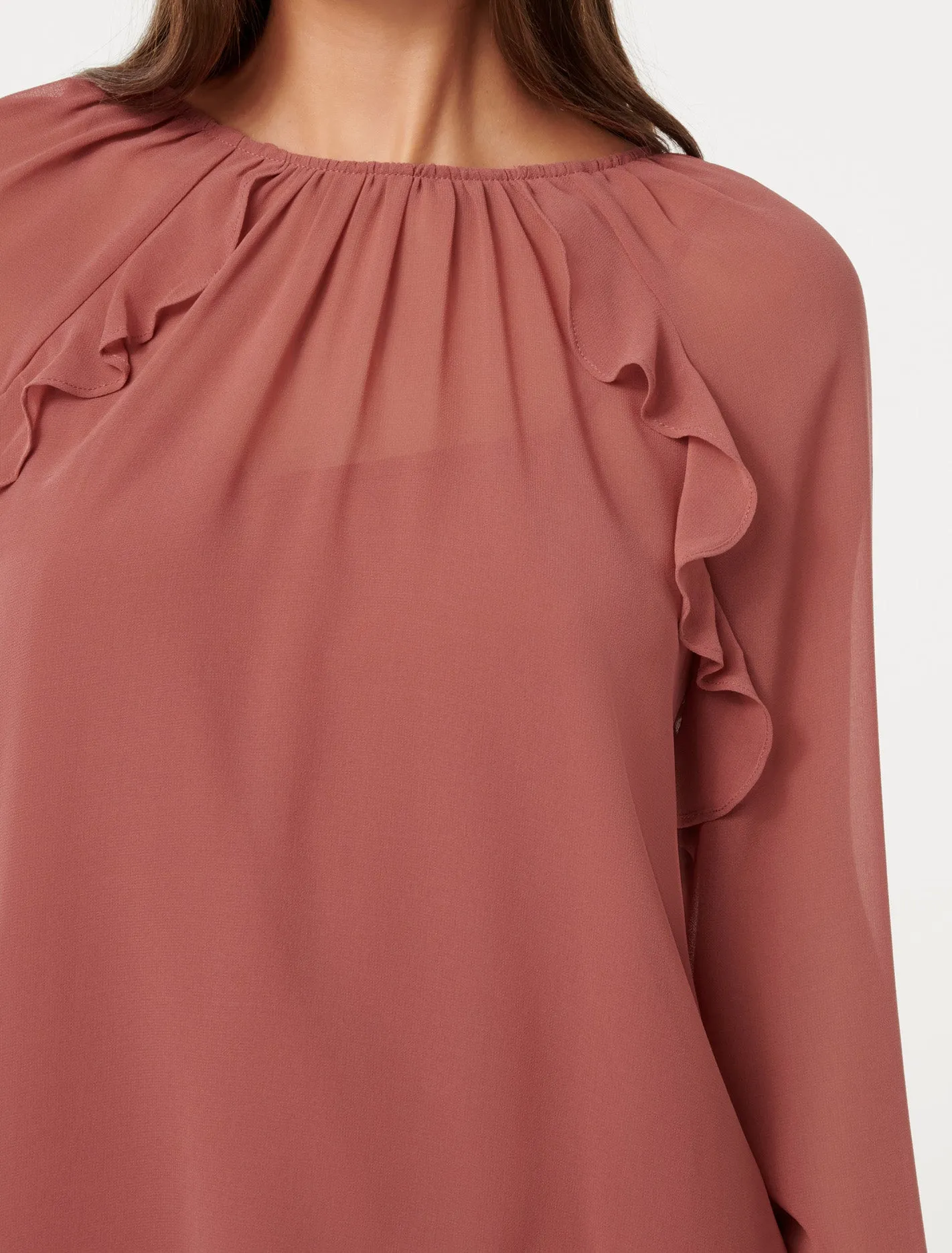 Tori Ruffle Blouse