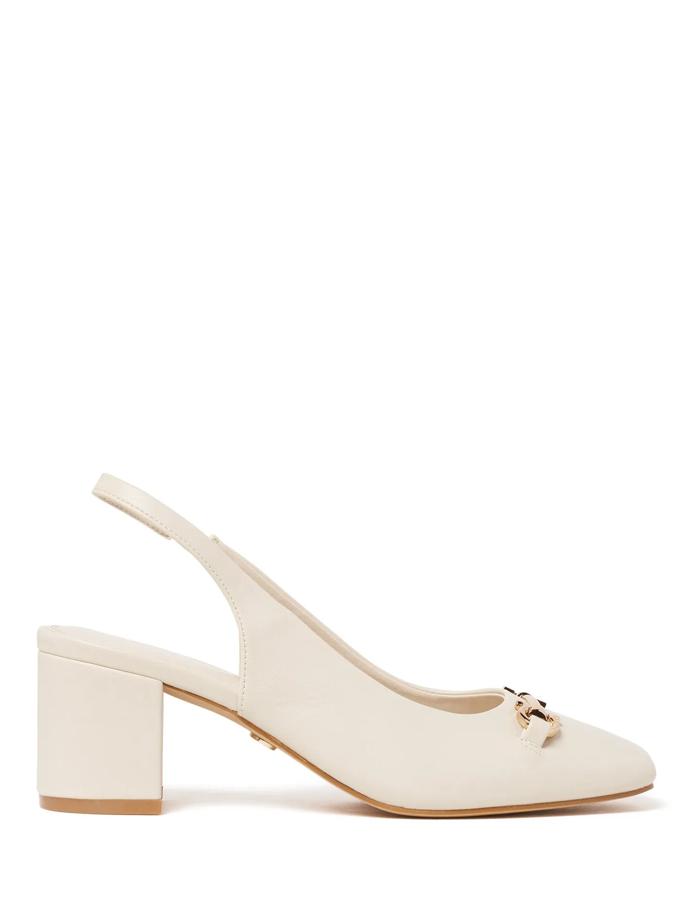 Valeria Bit Trim Slingback Block Heel