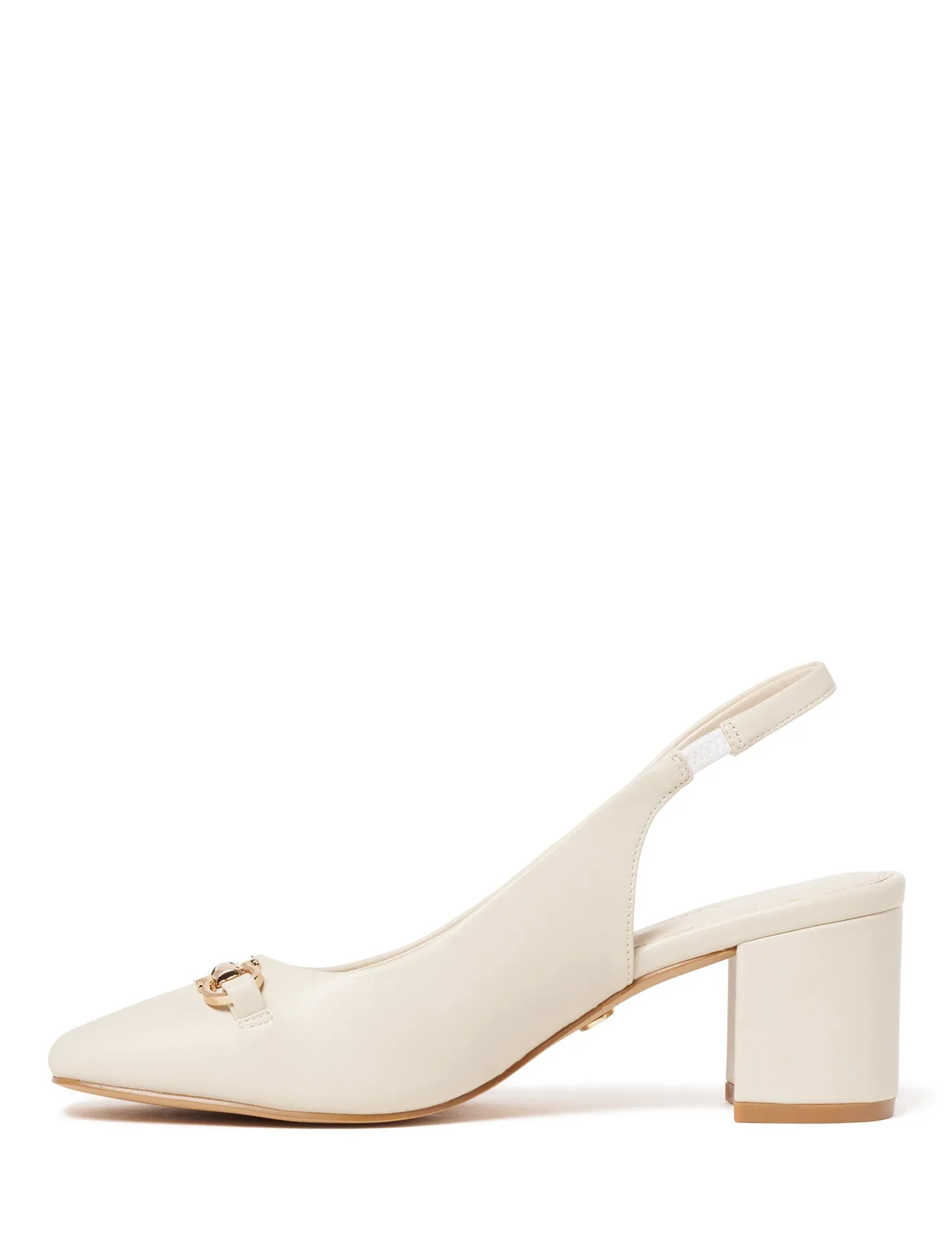 Valeria Bit Trim Slingback Block Heel