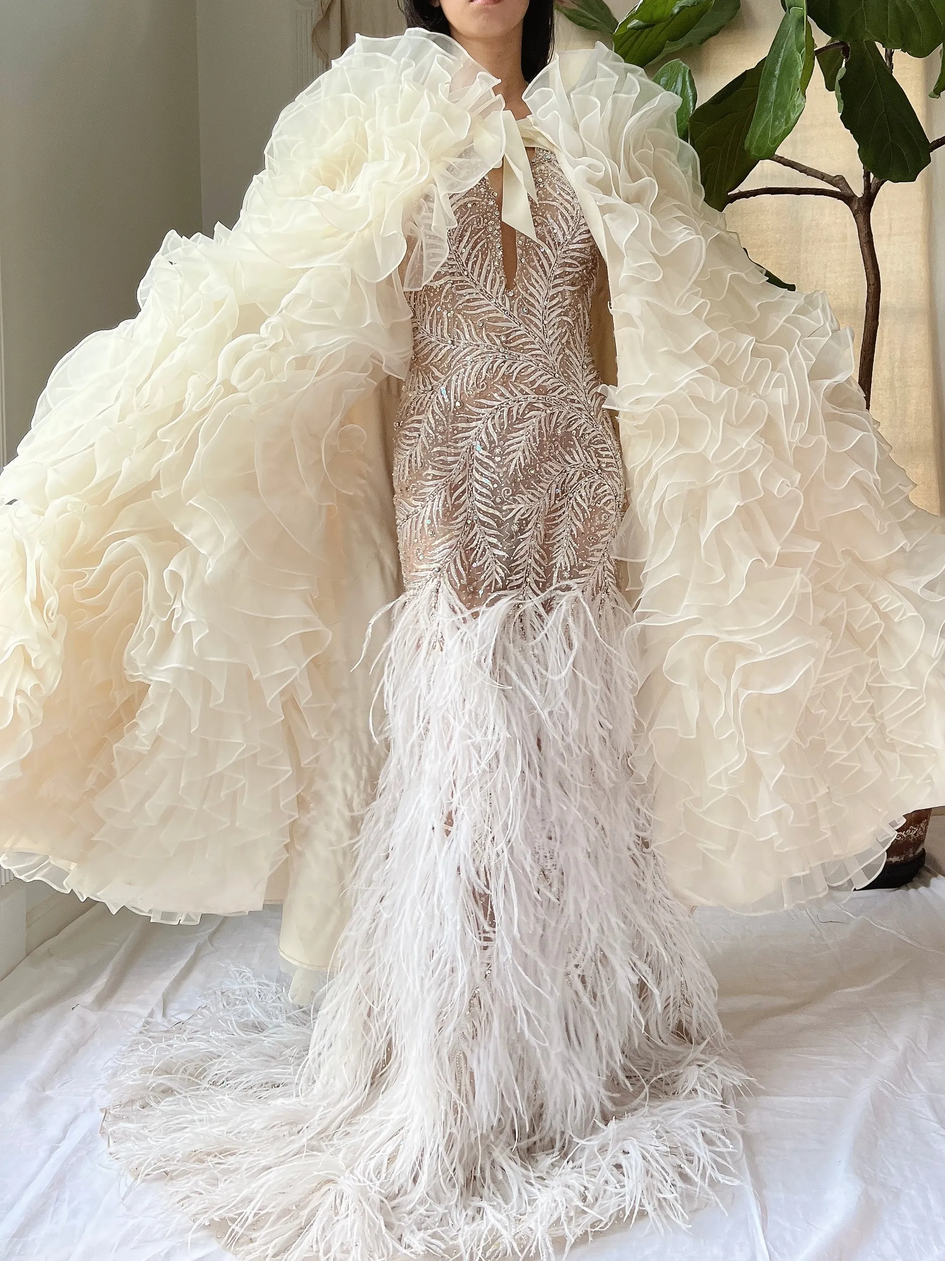 Vintage Cape/Skirt - OSFM