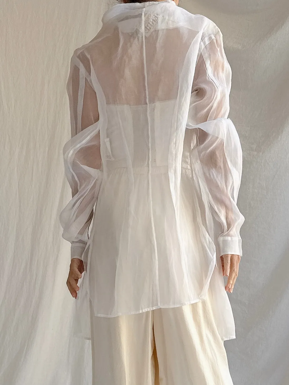 Vintage Gianfranco Ferre Organza Duster - OSFM