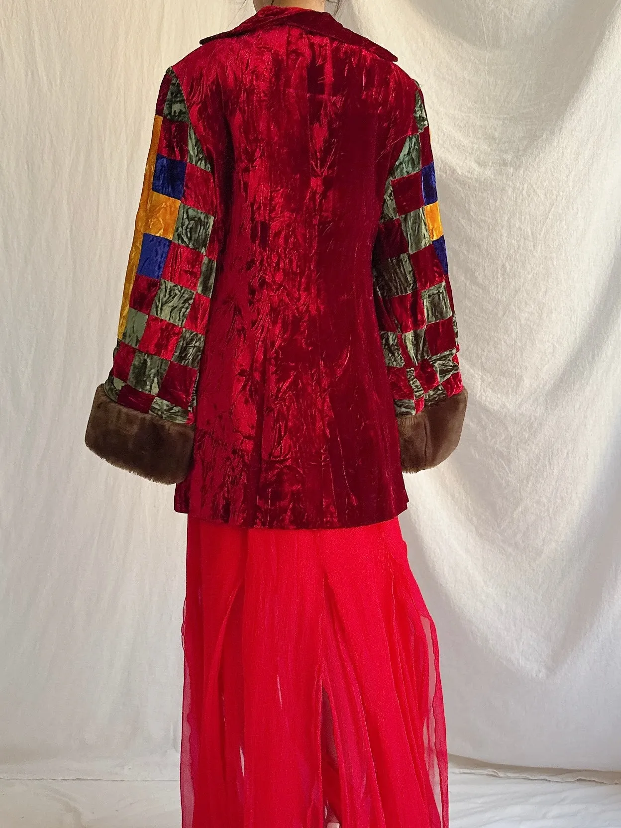 Vintage IDOL UK Velvet Jacket S/M