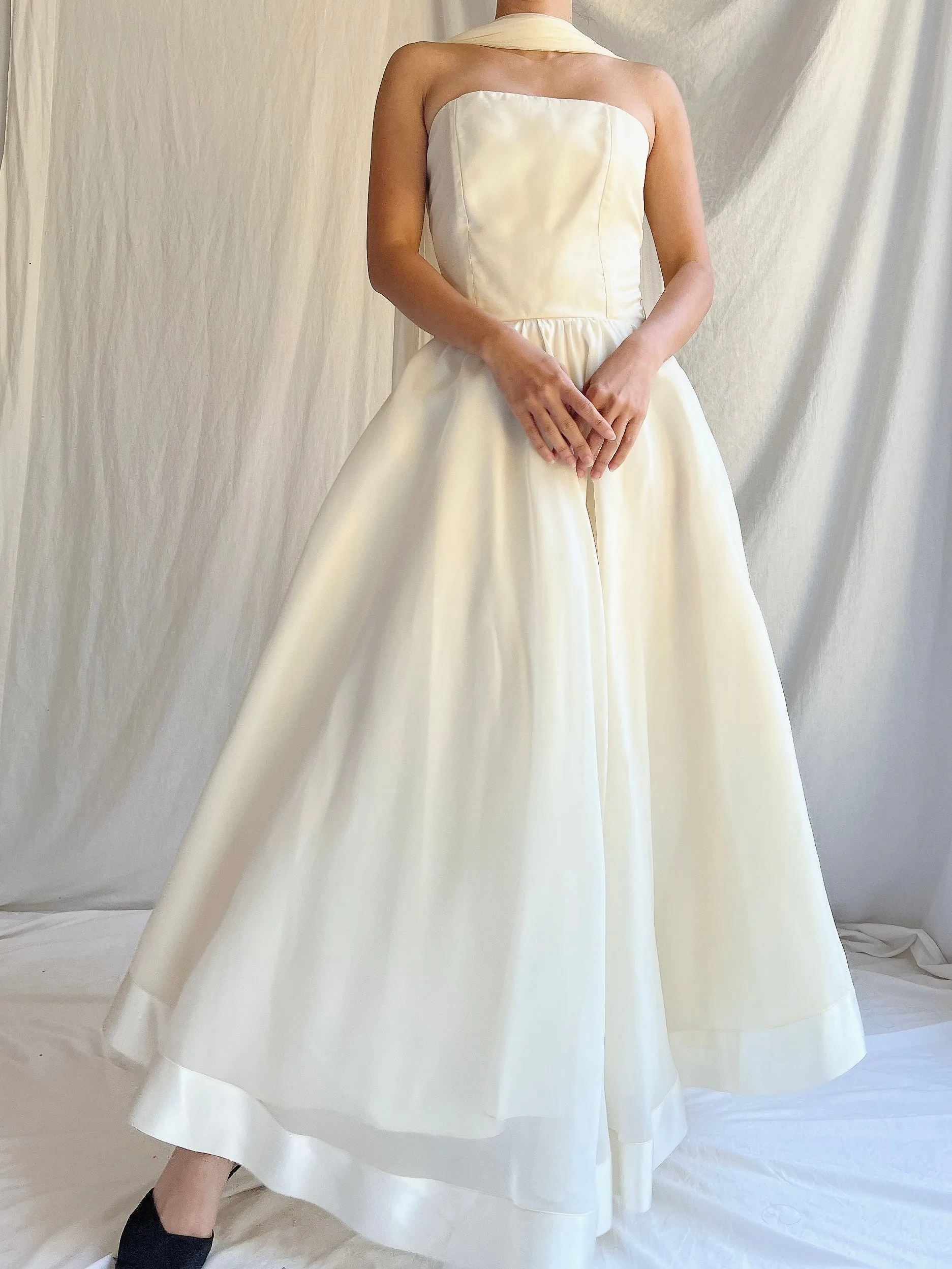 Vintage Neiman Marcus Silk Dress - XS/2-4