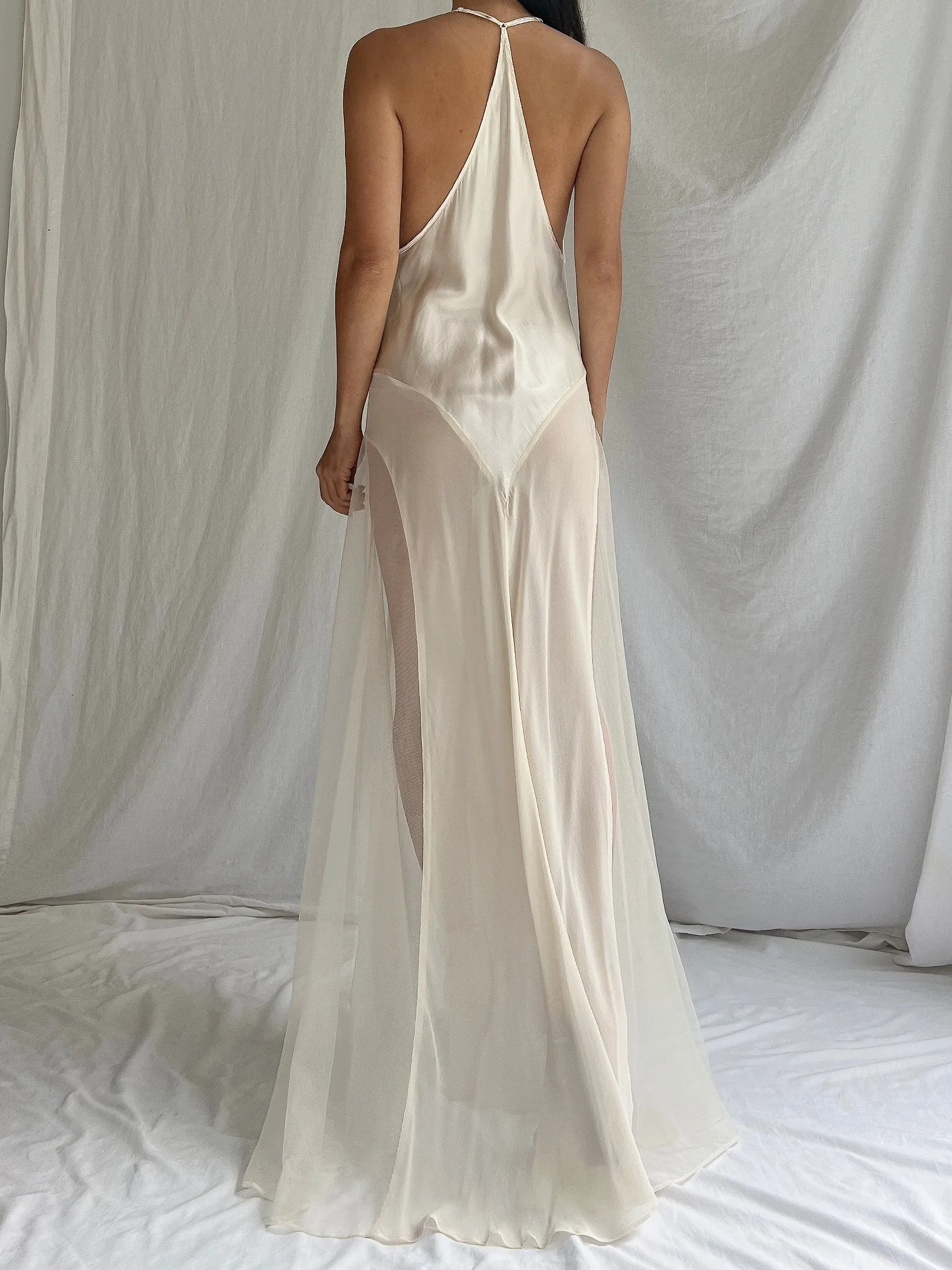 Vintage VS Silk Slip Dress - M