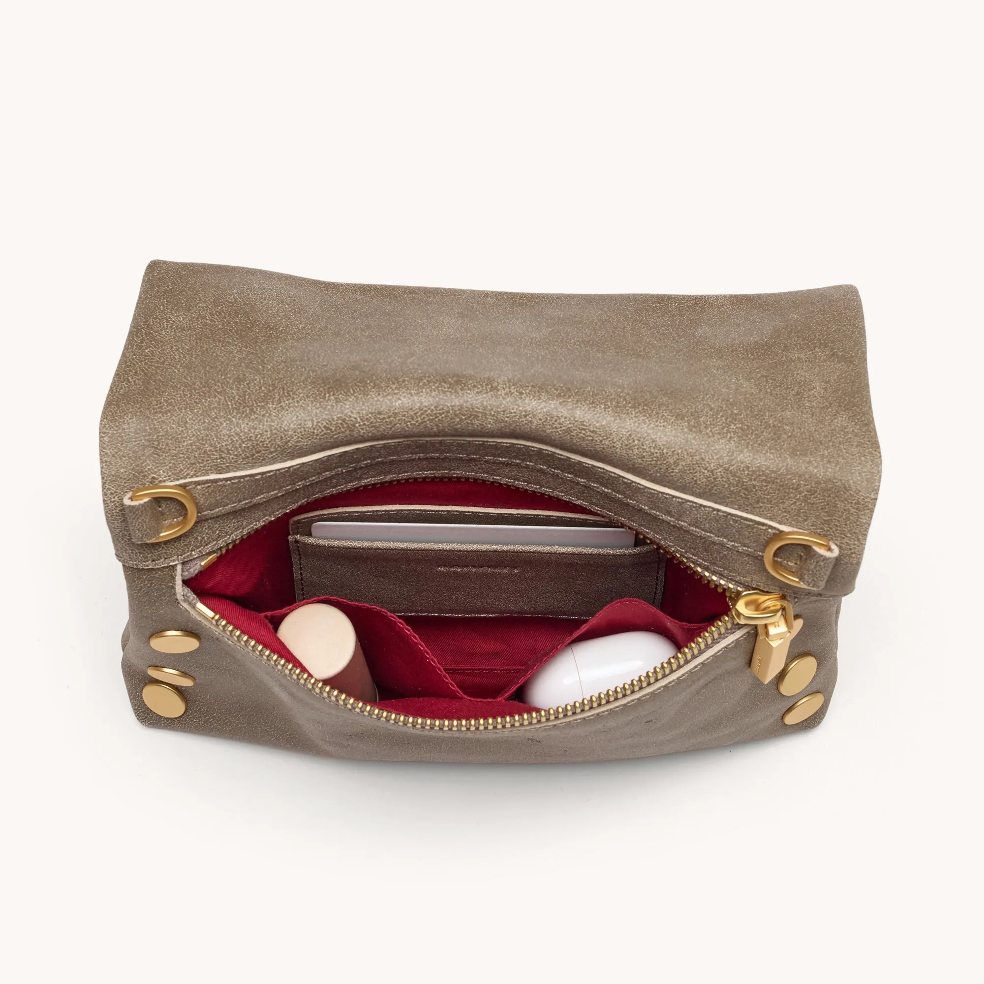 VIP | Pewter/Brushed Gold Red Zip | Sml