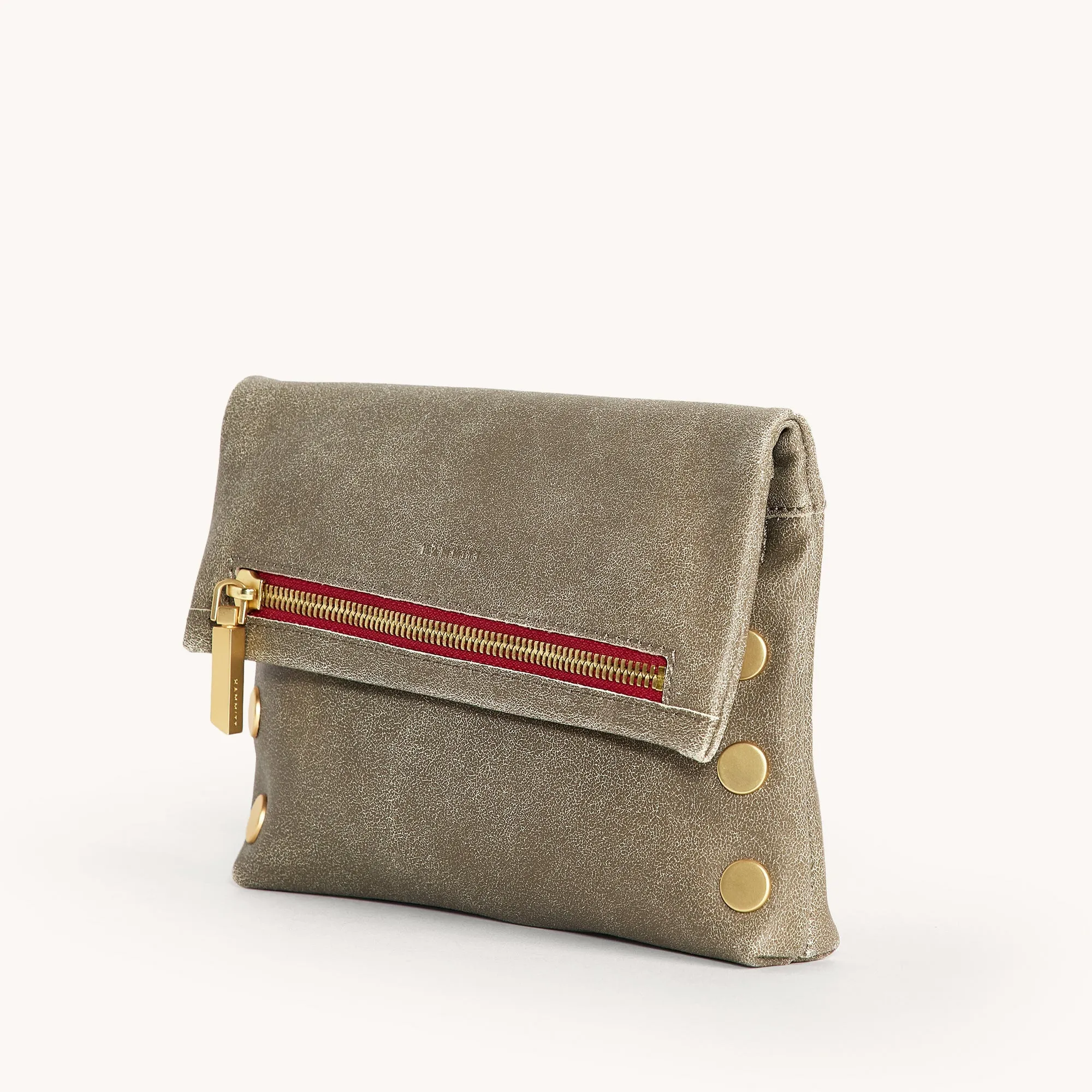 VIP | Pewter/Brushed Gold Red Zip | Sml