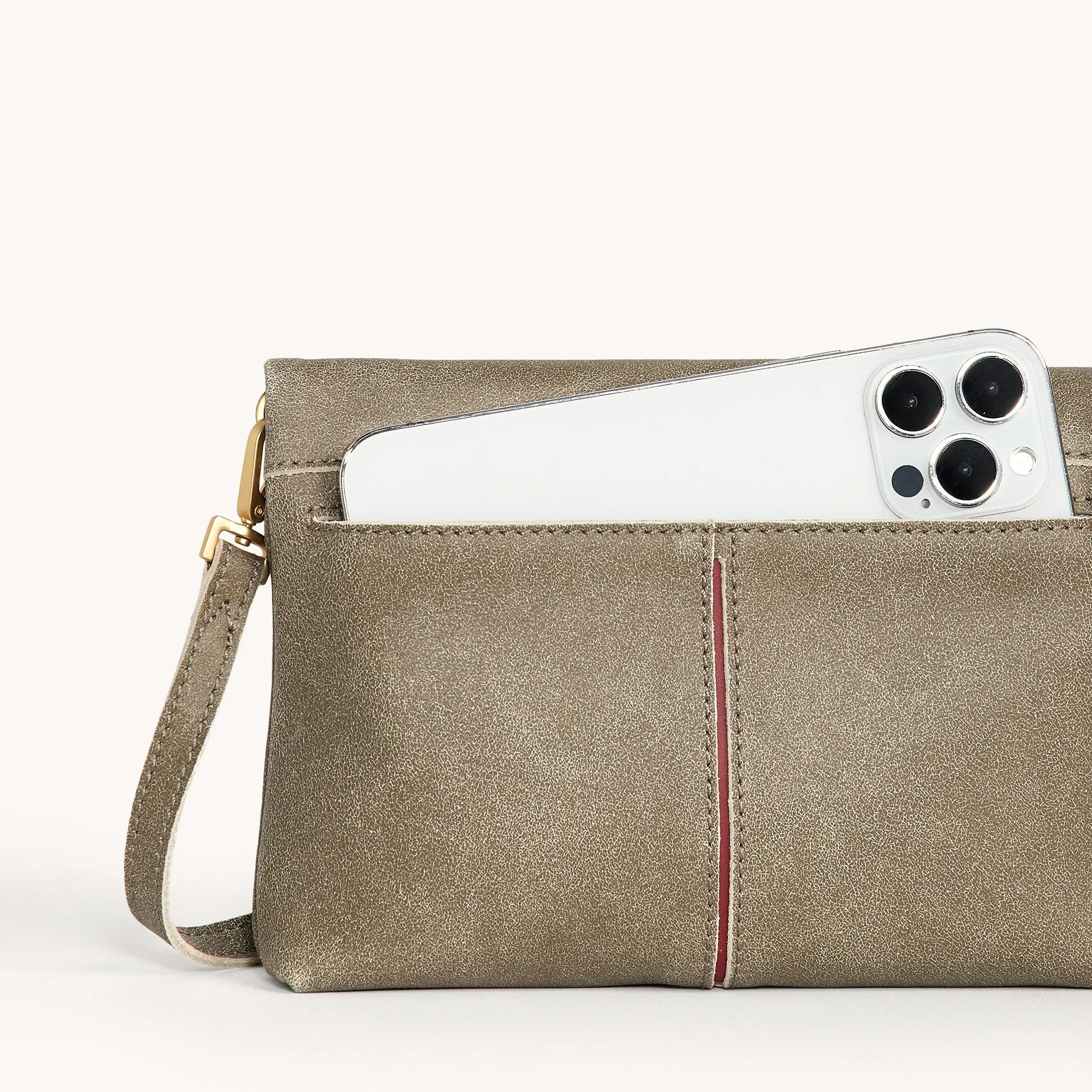 VIP | Pewter/Brushed Gold Red Zip | Sml