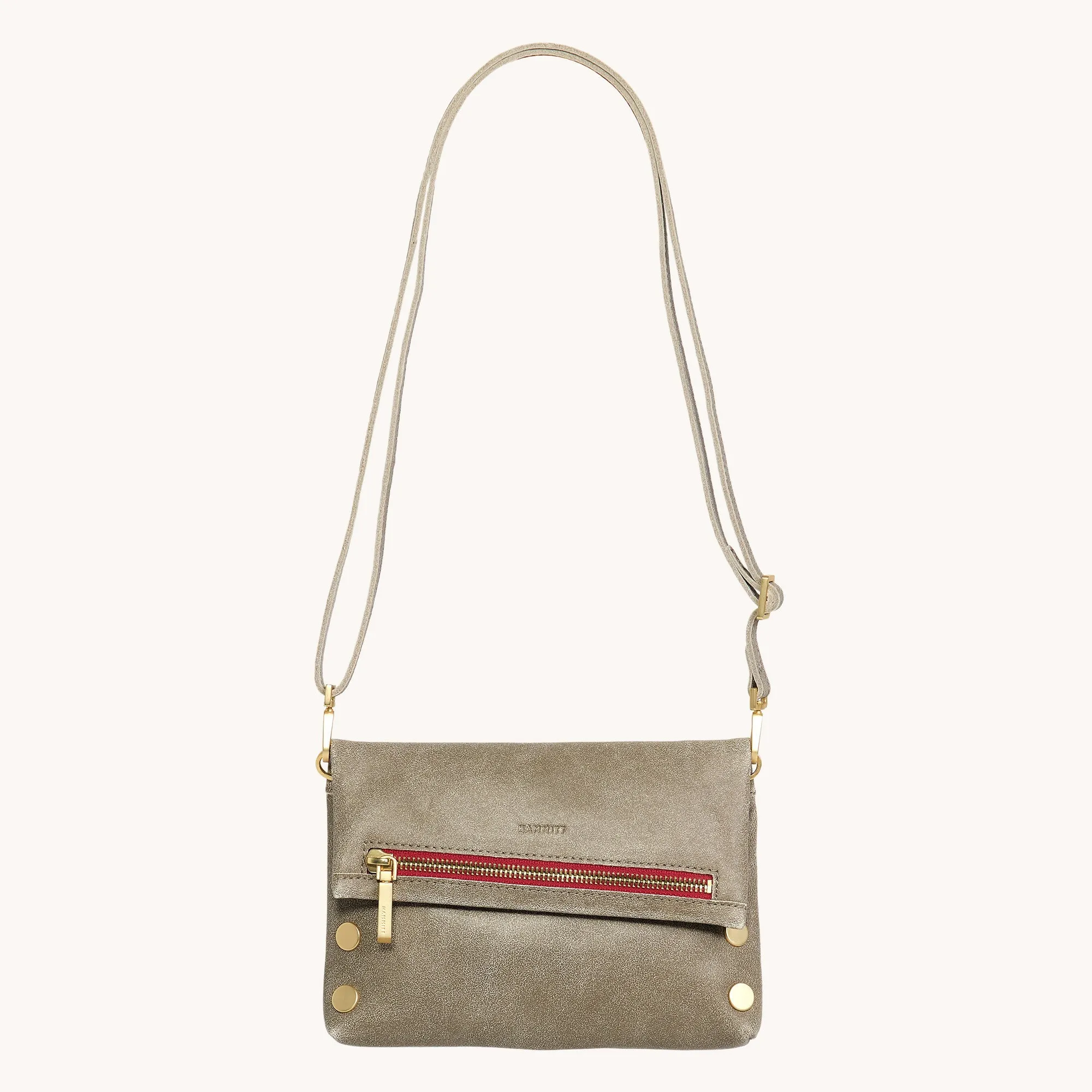 VIP | Pewter/Brushed Gold Red Zip | Sml
