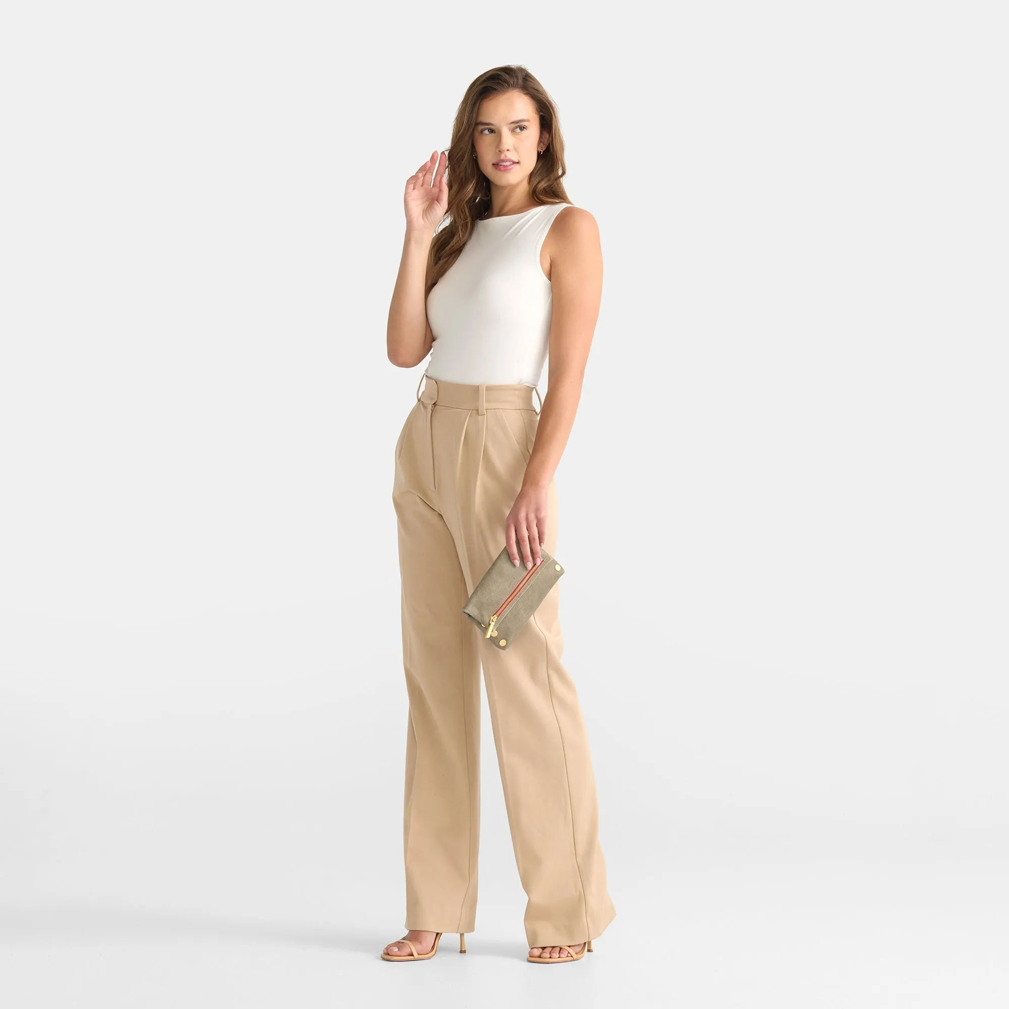 VIP | Pewter/Brushed Gold Red Zip | Sml