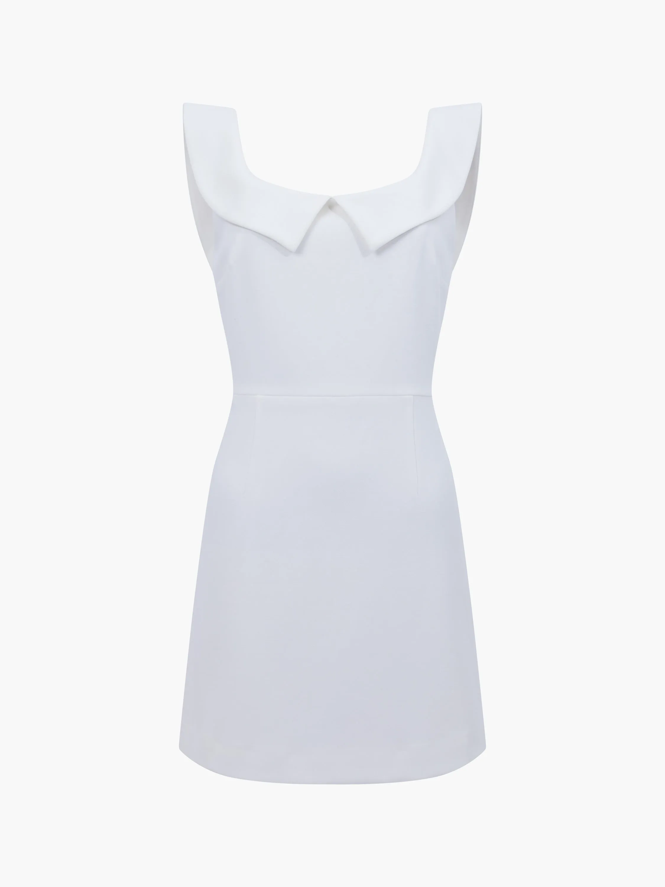 Whisper Collar Mini Dress